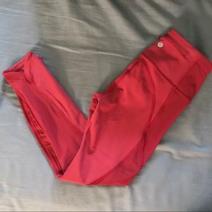Lululemon run with the sun rosewood sz 4